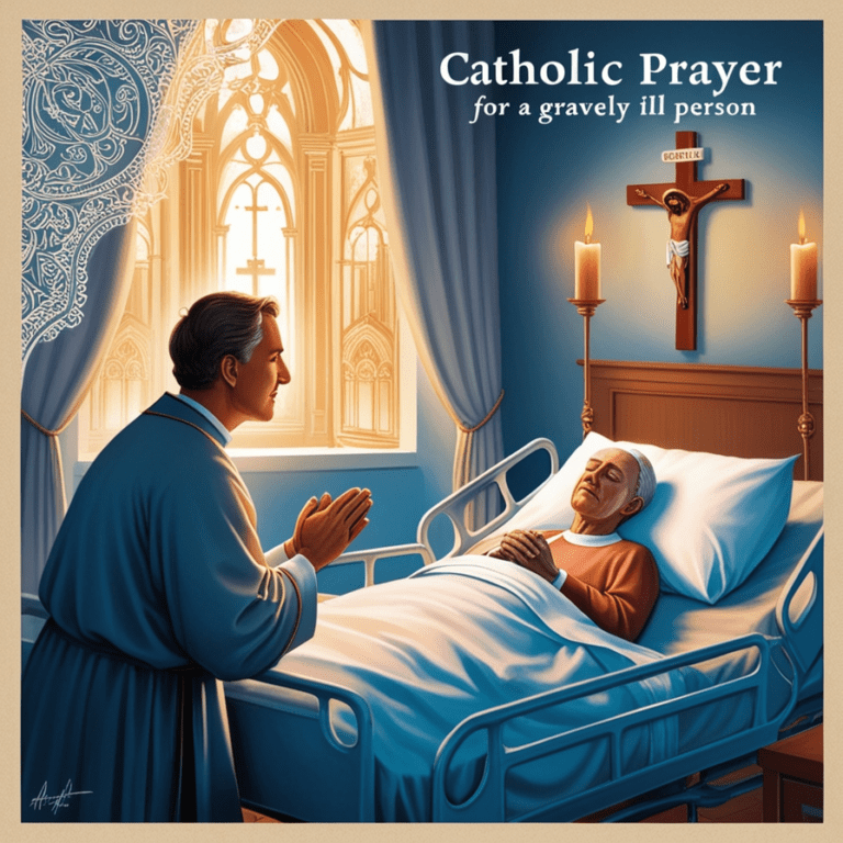 oración para un enfermo grave
